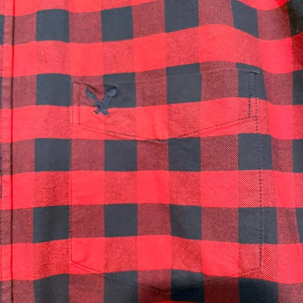 American Eagle Classic Fit Checkered Shirt